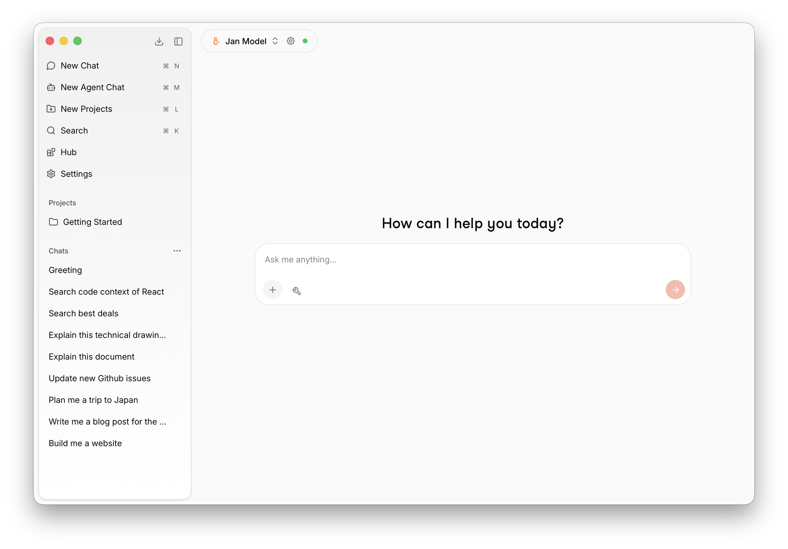 Start Chatting